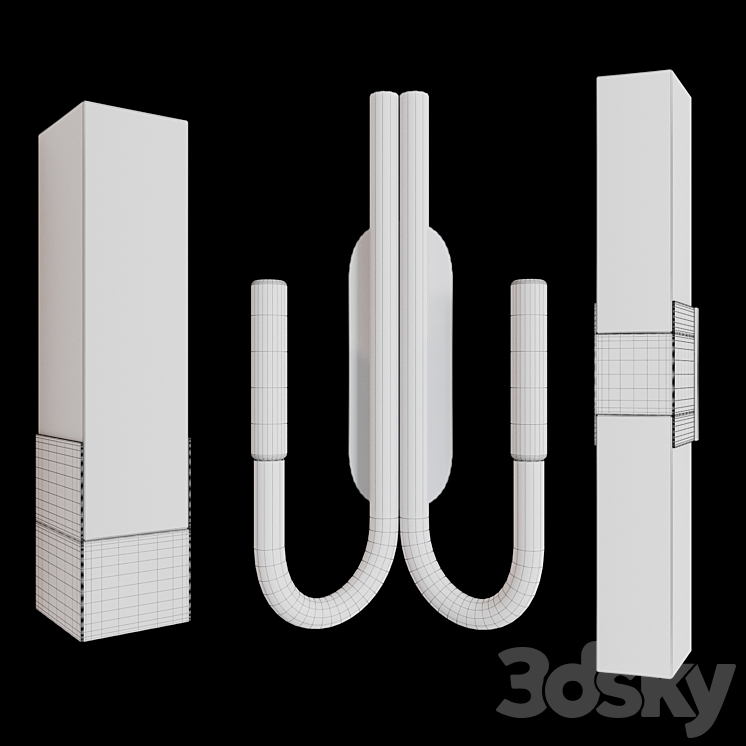 Sconce set by Kelly Wearstler 3D Model
