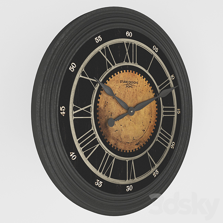 Wall_clock_05 3D Model