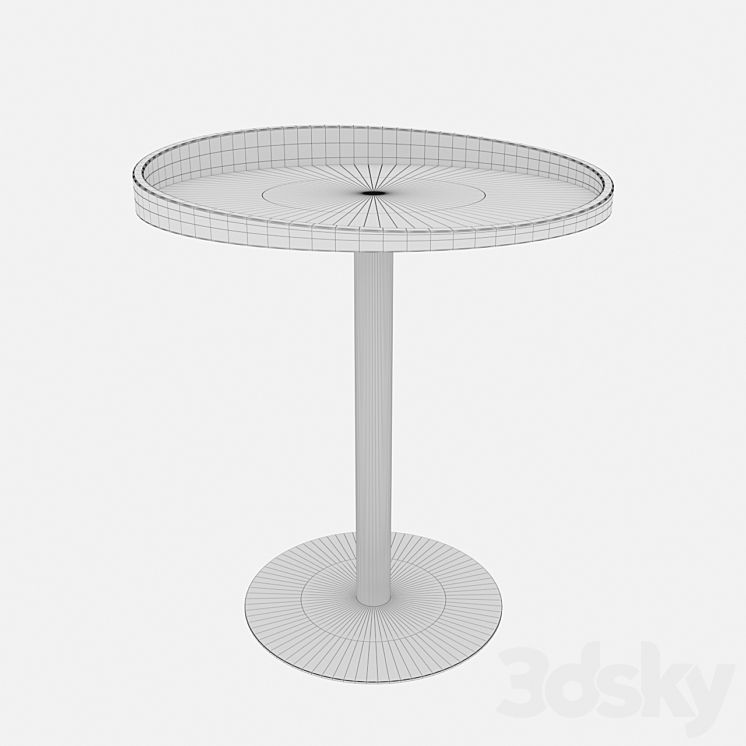 Coffee table Karlin 3D Model