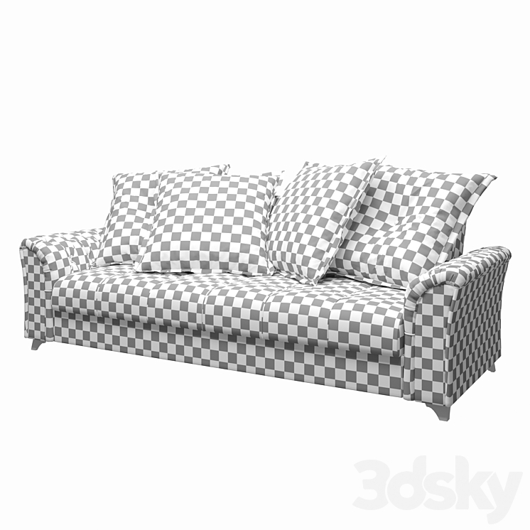 Iris sofa 3D Model