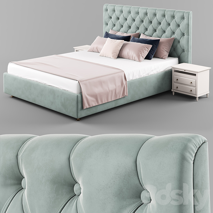 Artur bed 3D Model
