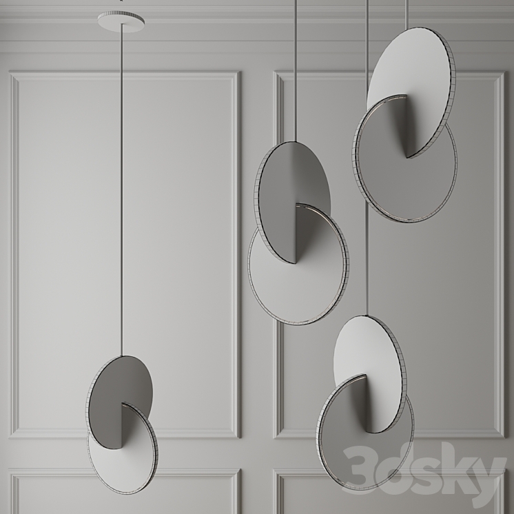 Eclipse Pendant Light 3D Model