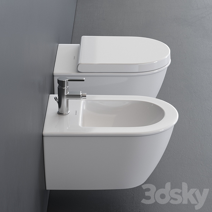 Duravit Darling New Wall-hung WC 3D Model