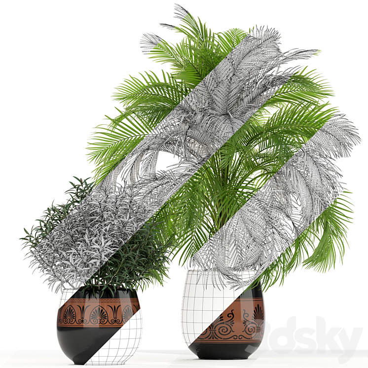 Plants collection 182 3DS Max - thumbnail 2