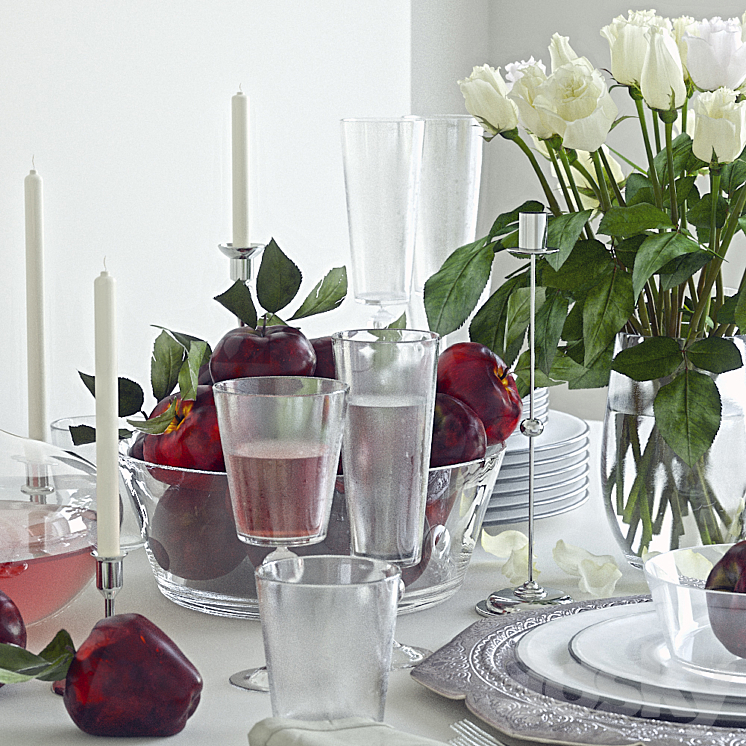 Table setting 31 3D Model
