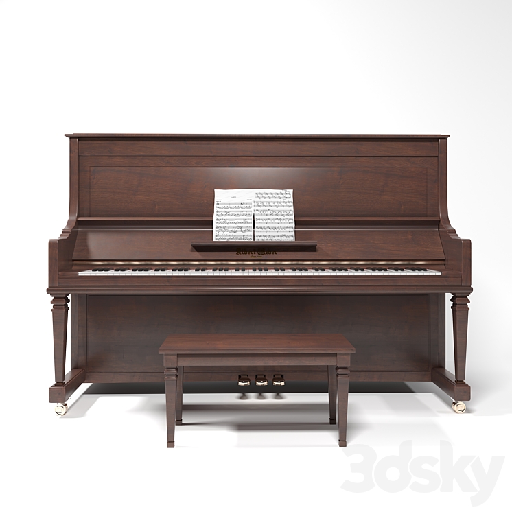 piano 3D Model