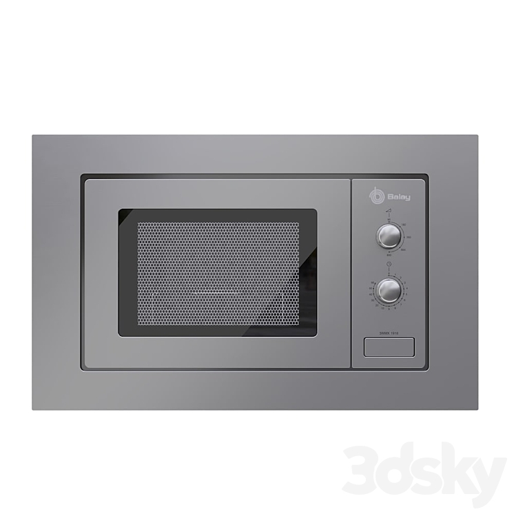 Balay microwave 3WMX1918 Kitchen appliance 3D model
