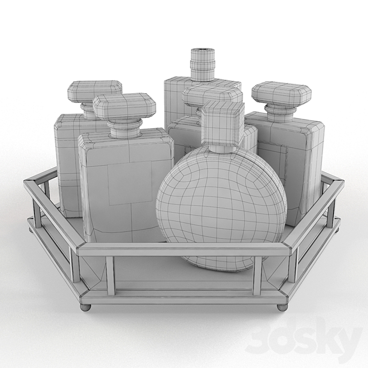 CHANEL Perfume Collection 3 3D Model