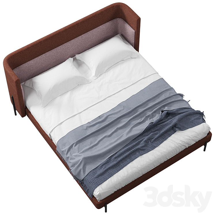 Bed Busnelli Yume 3D Model