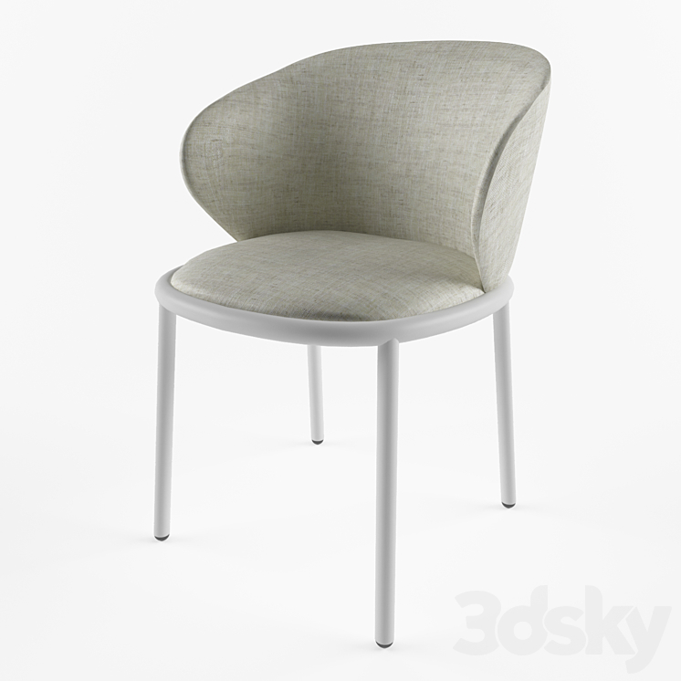 Mun chair Chair 3D model