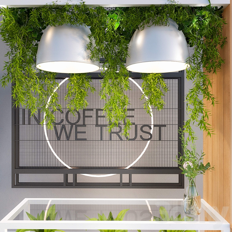 Coffee Shop  3D Model