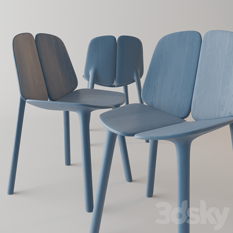 mattiazzi osso chairs 3D Model