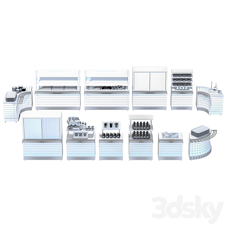 SelfServiceLine-54 3D Model
