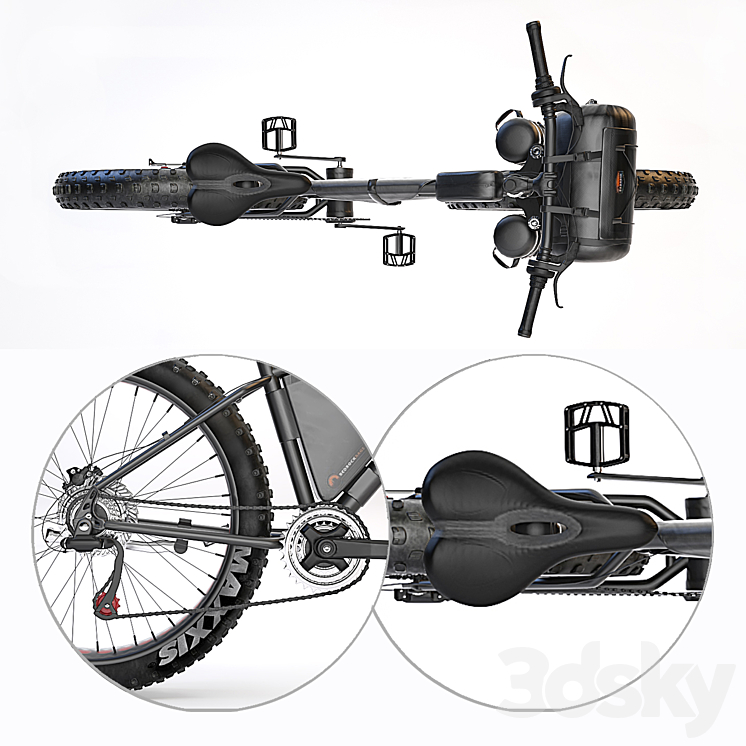 Magnum Peak - Mountain Bicycle 3D Model