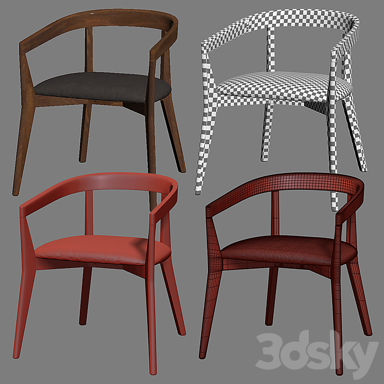 Cullen shiitake chair sale