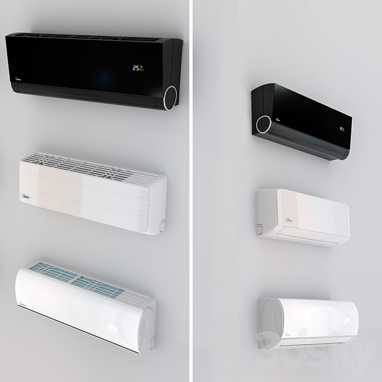 Air conditioners Midea - Mission Vertu Aurora