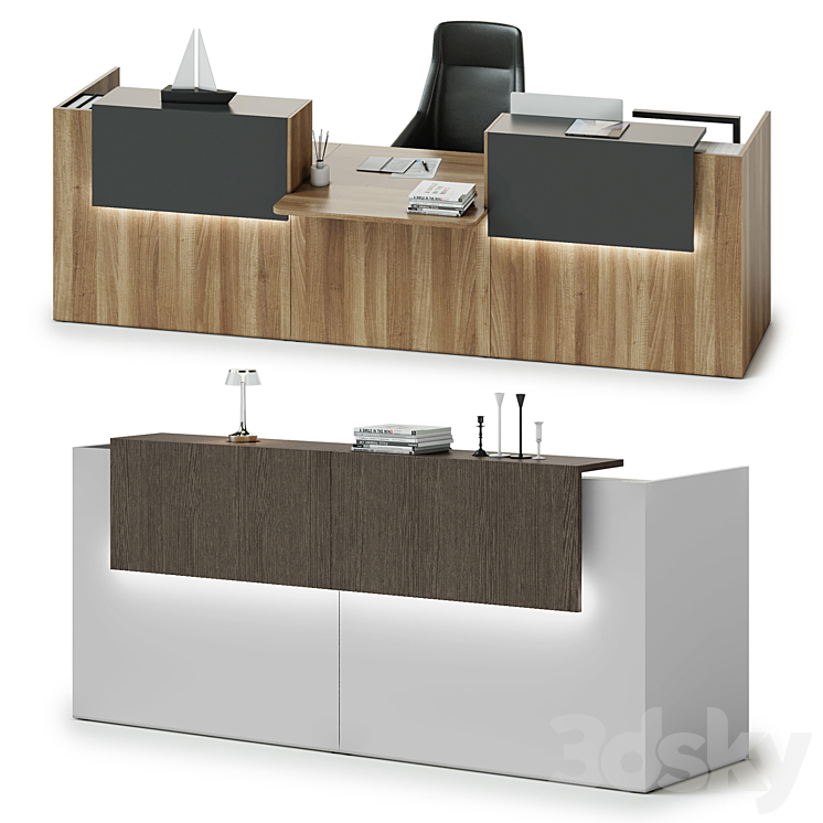 Reception Las Mobili Point 3D Model