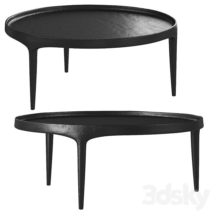 CRATER COFFEE TABLE 3DS Max - thumbnail 1