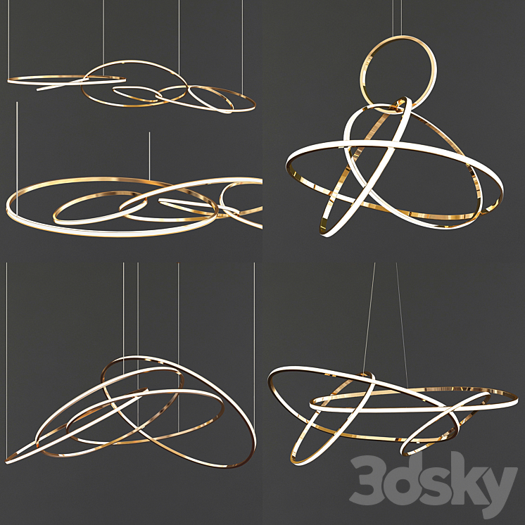 Four Exclusive Chandelier Collection_19 Niamh Barry 3DS Max - thumbnail 1