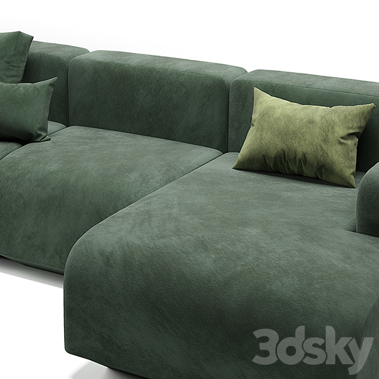 Develius sofa 3D Model