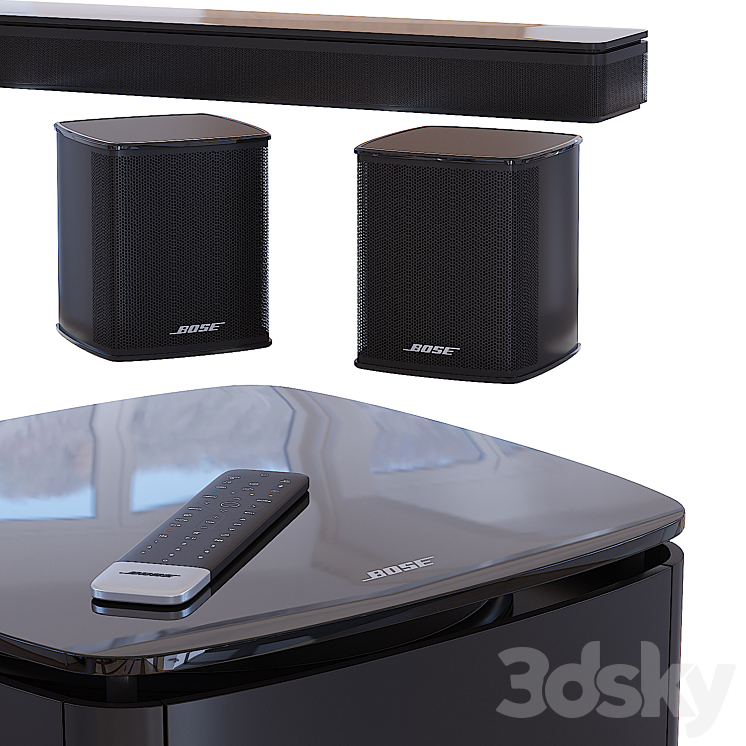 Bose Surround Audio System 700 3D Model