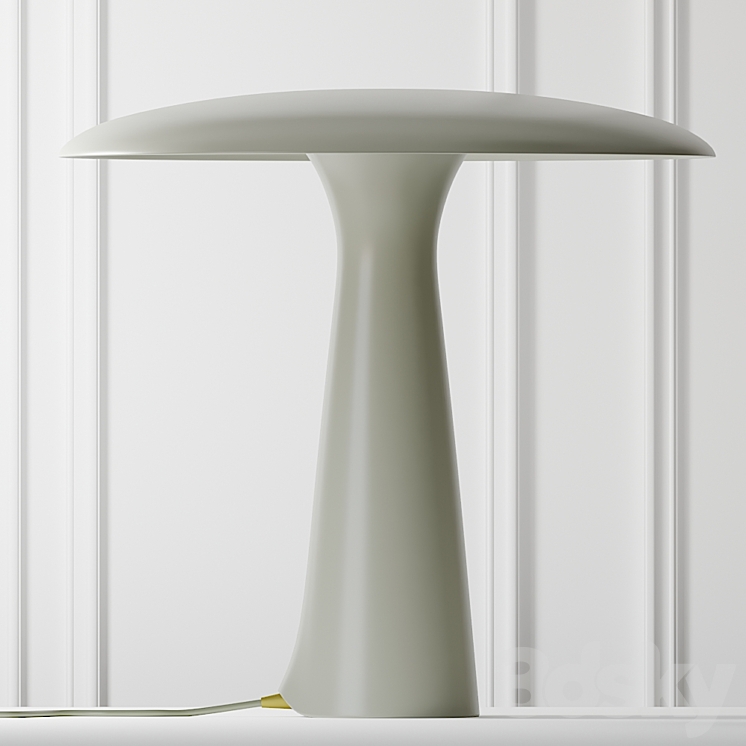 Shelter Table Lamp EU by Norman Copenhagen 3 Colors 3D Model