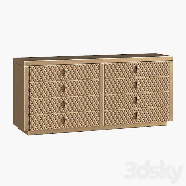 Chest of drawers Envy DV Home 3DS Max - thumbnail 1