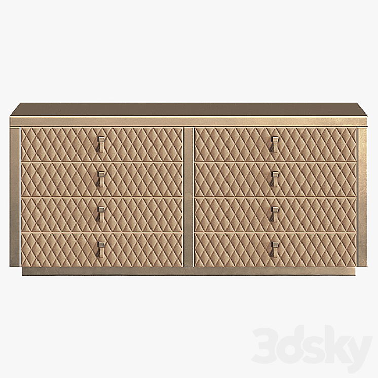 Chest of drawers Envy DV Home 3DS Max - thumbnail 2