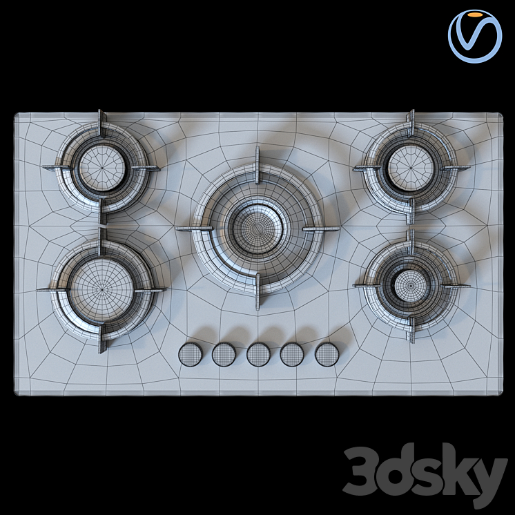 Technika Gas Cooktop H950STBGF Pro 3DS Max - thumbnail 2