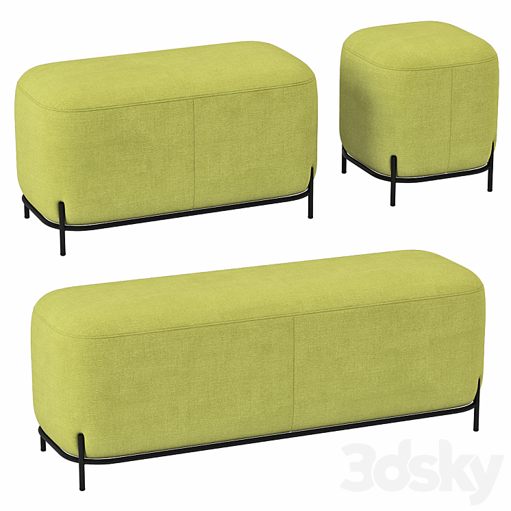 Puff_Pawai_set 3D Model