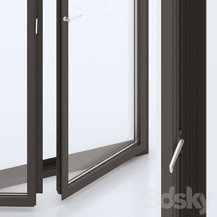 SCHUCO AWS 75 BS.HI 3D Model