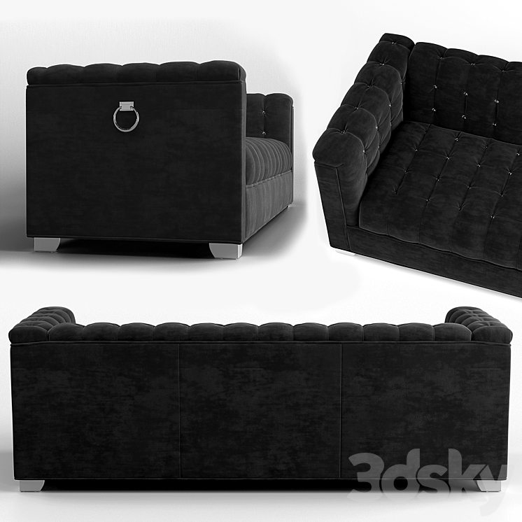 Coaster chaviano sofa 3DS Max - thumbnail 2