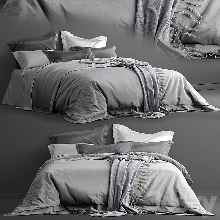 Bed adairs bed 3DS Max - thumbnail 1