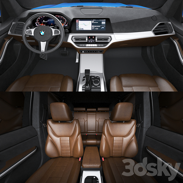 BMW 3er VII (G2x) 3D Model