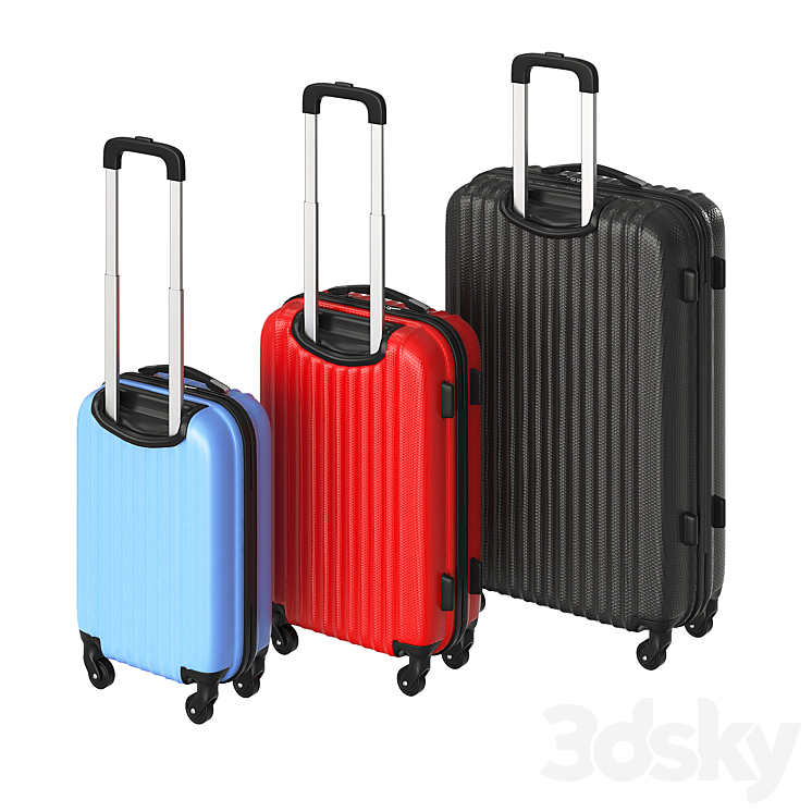 Suitcase 3D Model