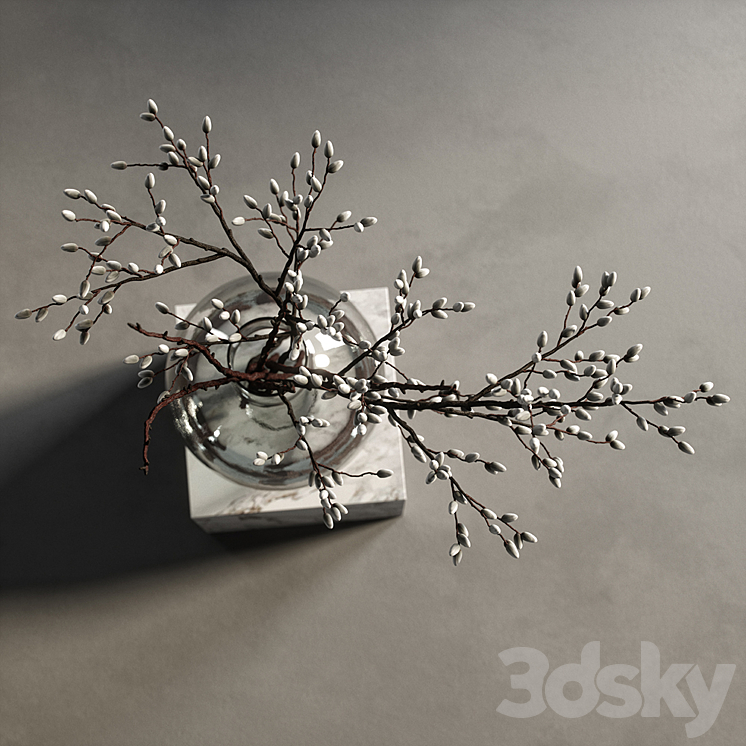 decorative vase 02 3D Model