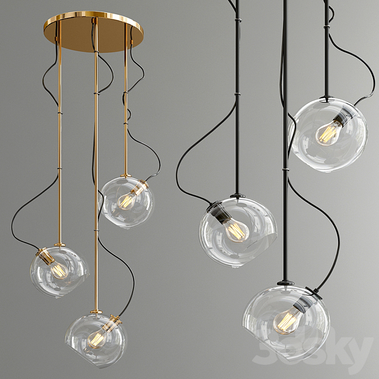 Gigi pendant light Pendant light 3D model