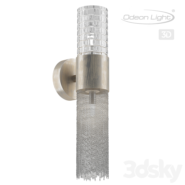 Odeon Light 4631/2w Perla - Wall light - 3D model