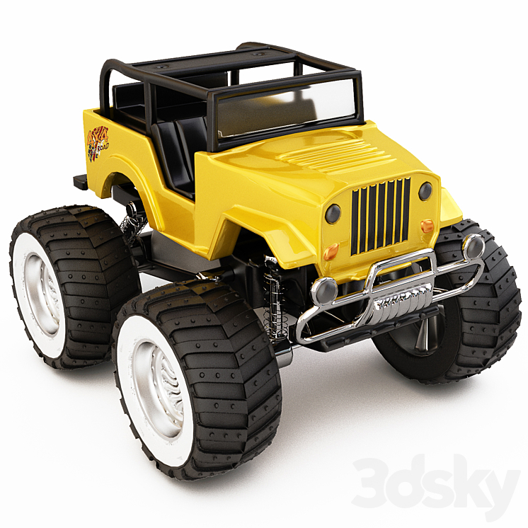 Inertial SUV OFFROAD 4X4 3DS Max - thumbnail 1