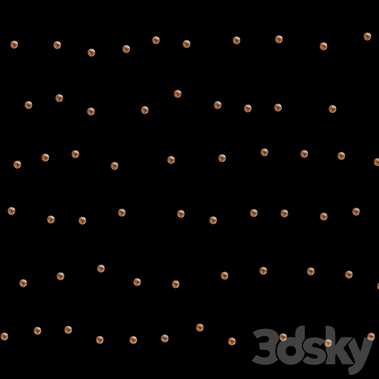 Chandelier Light Vargov 3D Model