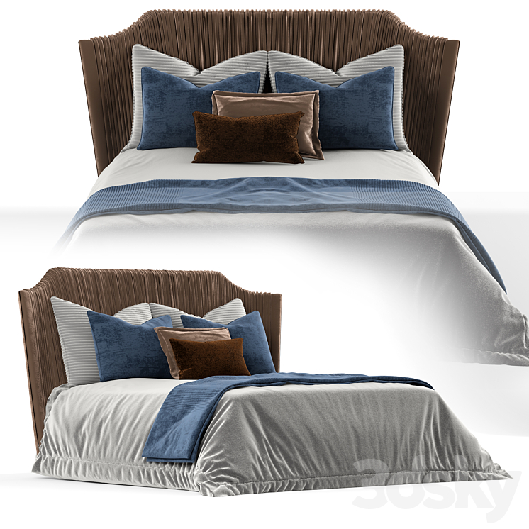 bed 3DS Max - thumbnail 1