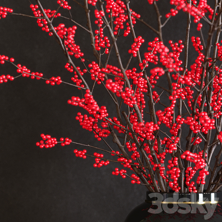 Winterberry set 2 3D Model