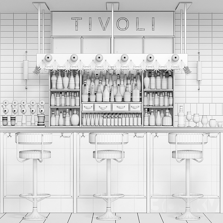 Tivolibar 3D Model