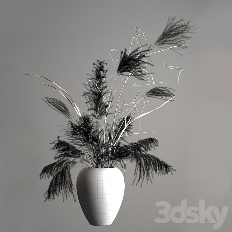 dry bouquet 3D Model