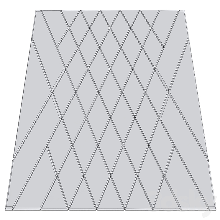 Vivus rug from BoConcept (low poly) 3D Model