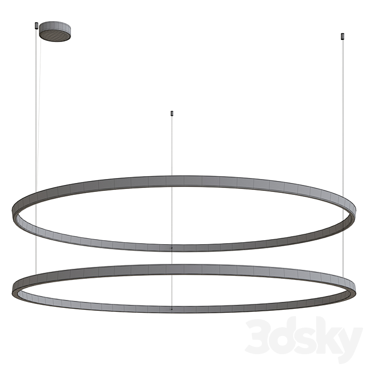 Compendium Circle Configuration v2 Luceplan 3D Model