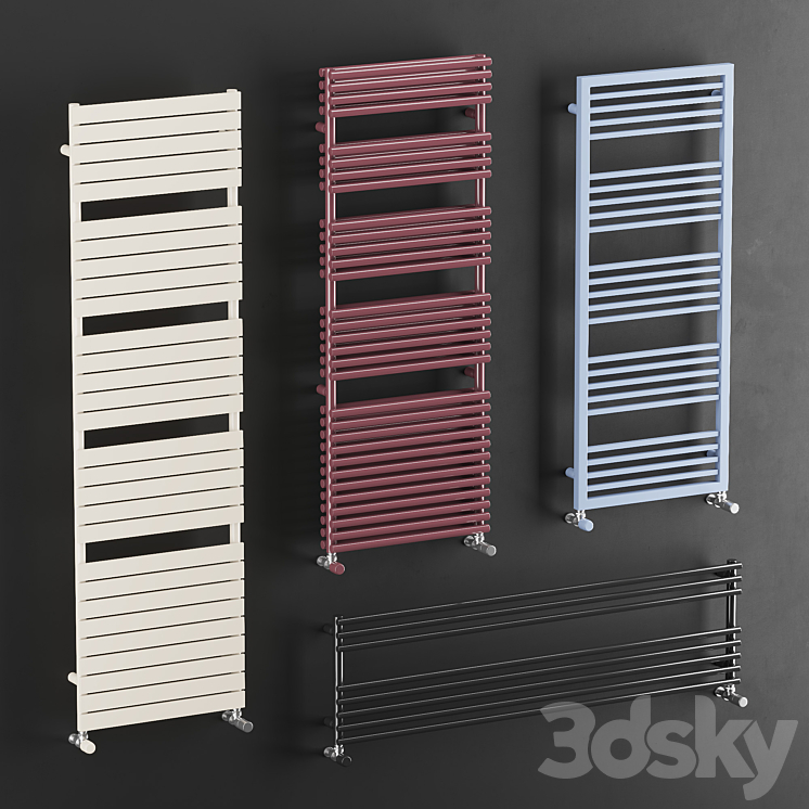 Cordivari towel rails 3D Model