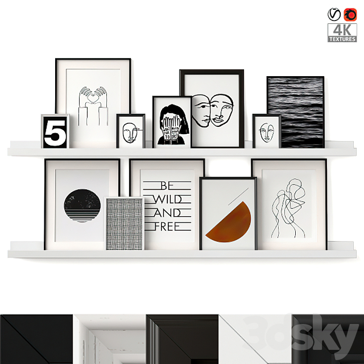 Posters On The Shelves 07 3DS Max - thumbnail 1