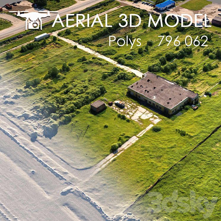 Aerial scan 1 3D Model