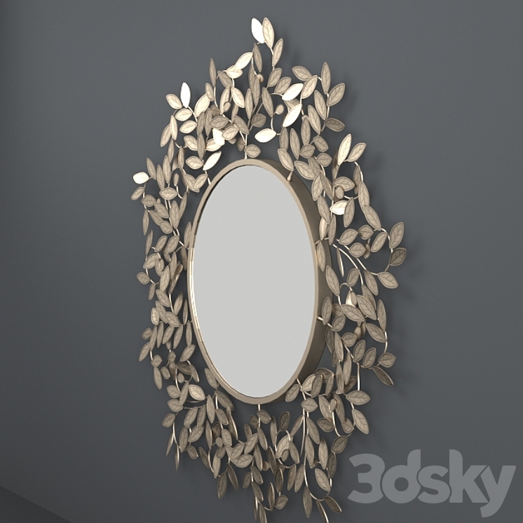 Dantone Leaf Mirror 3D Model